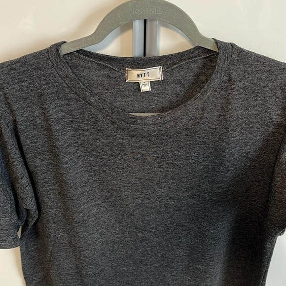 NYTT Cotton T-Shirt Frill Arm NWOT, Size M - Picture 5 of 8